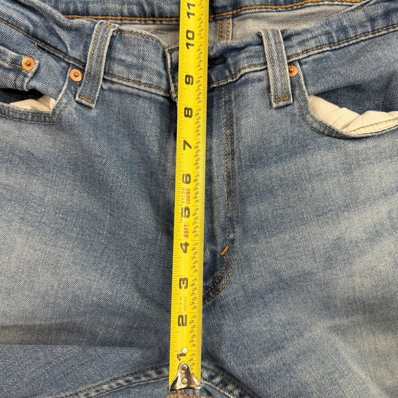 Levis 511 Jeans 33x34 Slim Fit Light Wash Blue Denim Casual Modern Everyday - Picture 4 of 9